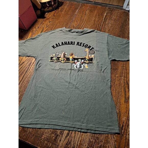 New Vintage 05 DuckCo Kalahari Resort Elephant Bar Shirt Large Funny Novelty Tee - Picture 2 of 7